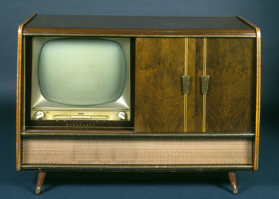 Fernsehtruhe Blaupunkt, um 1960